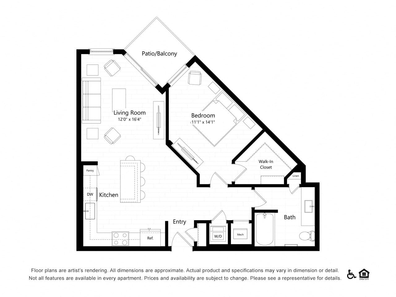 A2 floor plan