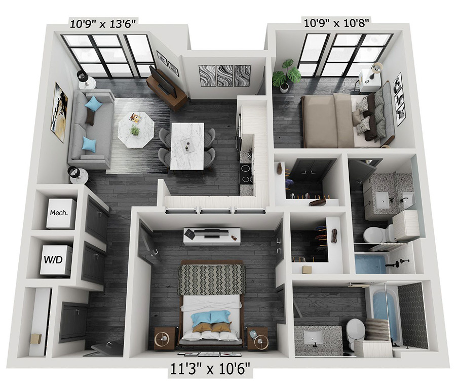 B1 floor plan
