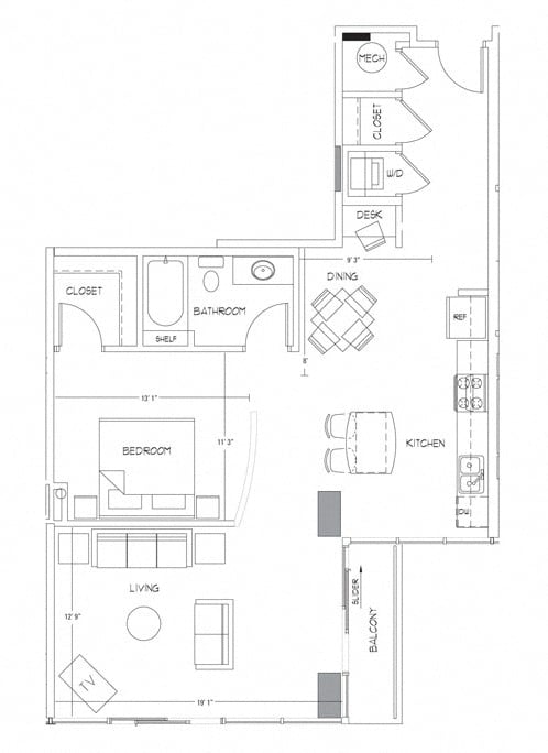 A12 floor plan