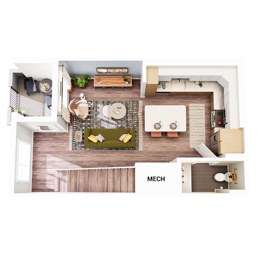 TH-A1 floor plan