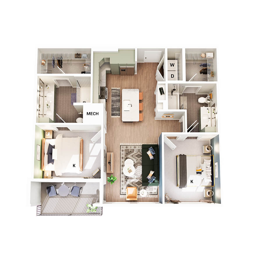 B4 floor plan