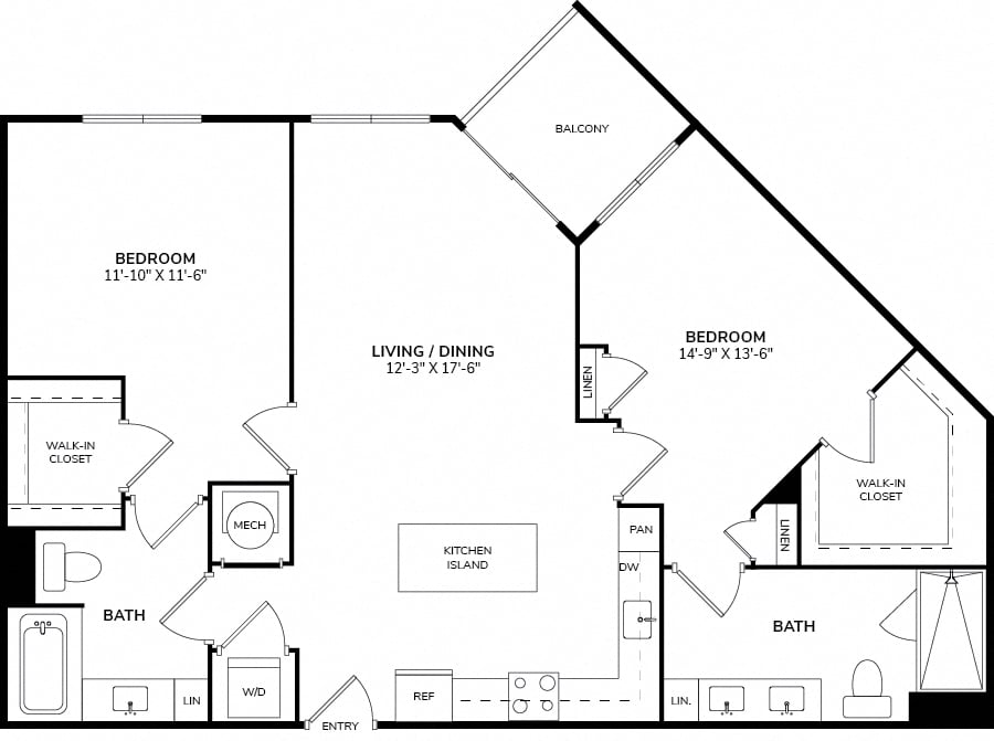 B2 floor plan
