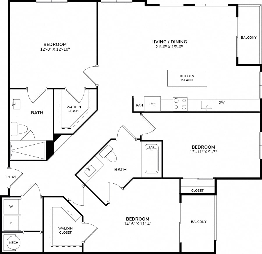 C1a floor plan