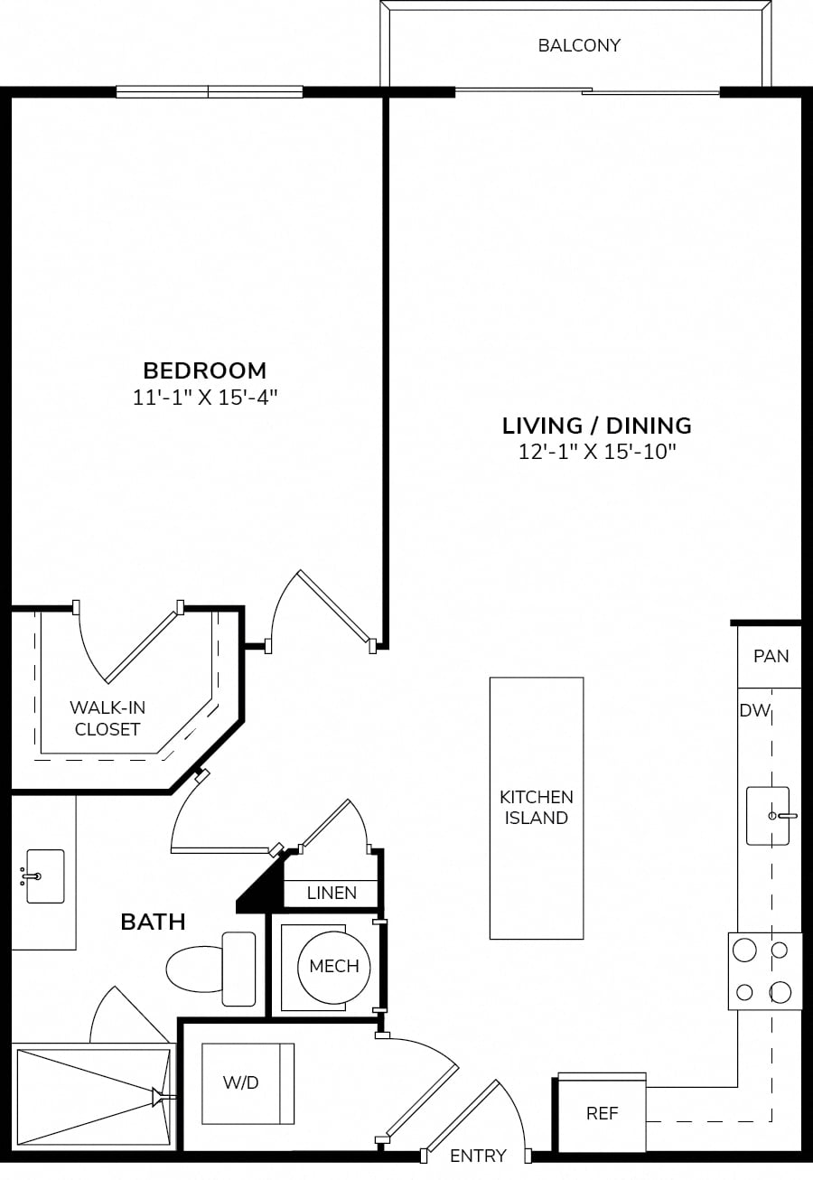 A2 floor plan