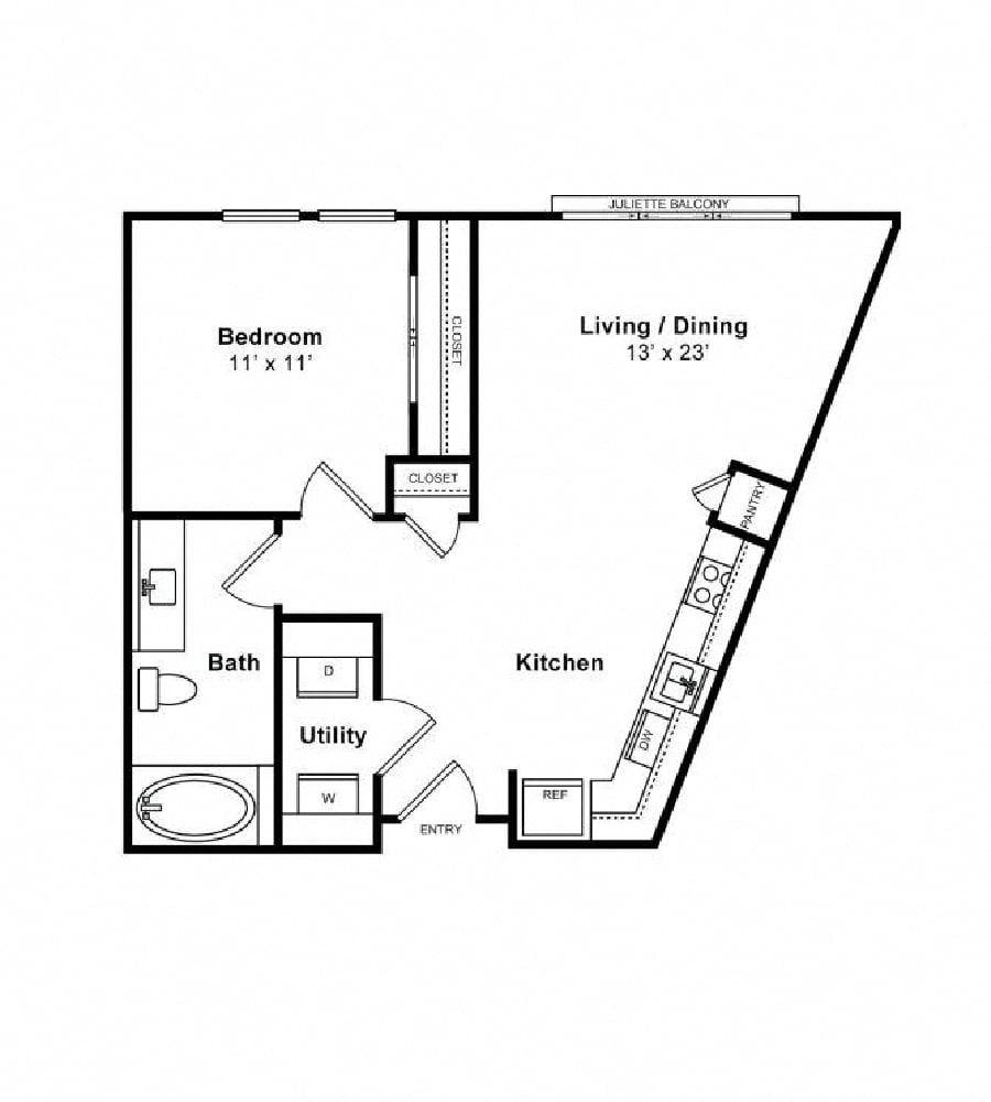 Del Rey floor plan