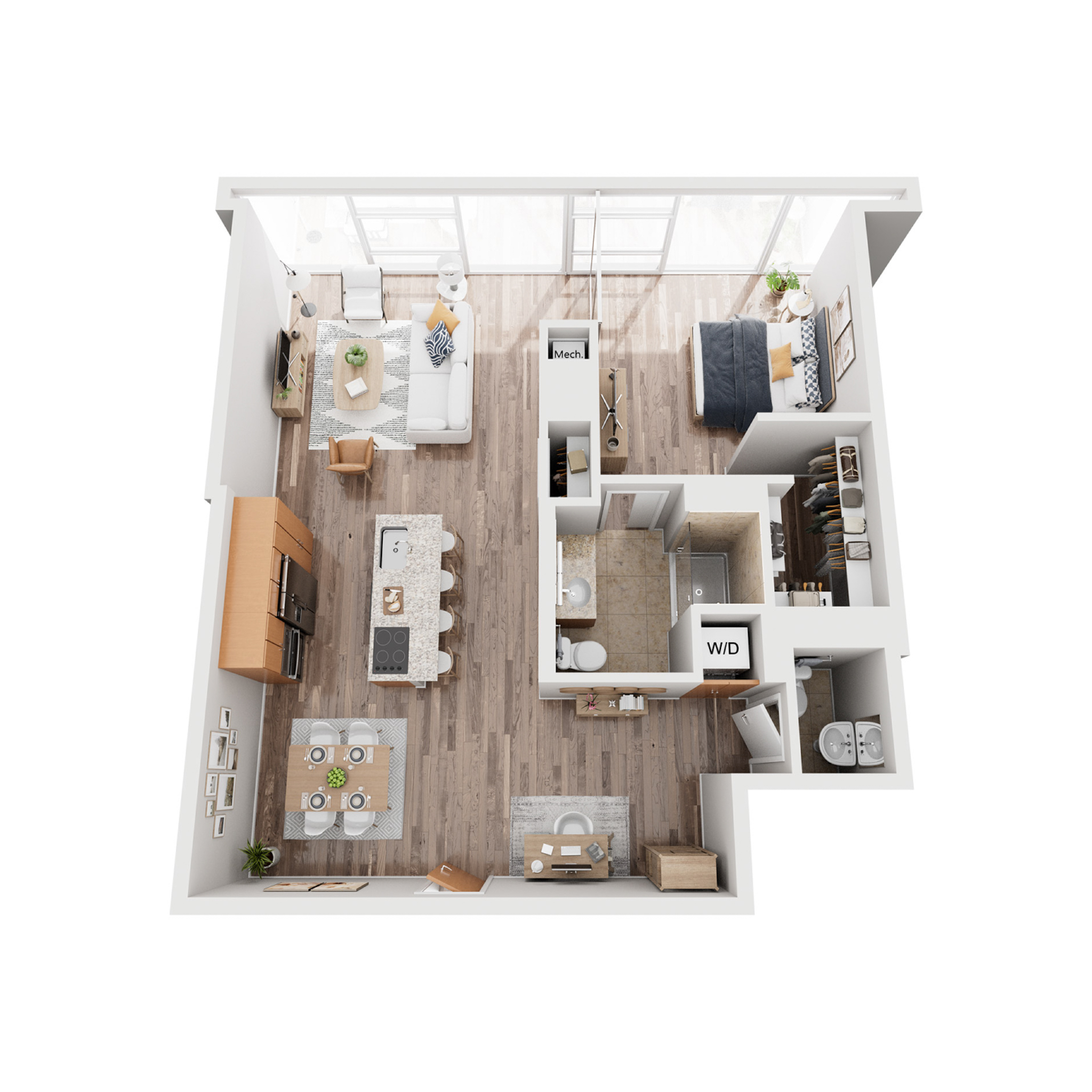Unit 1510 floor plan