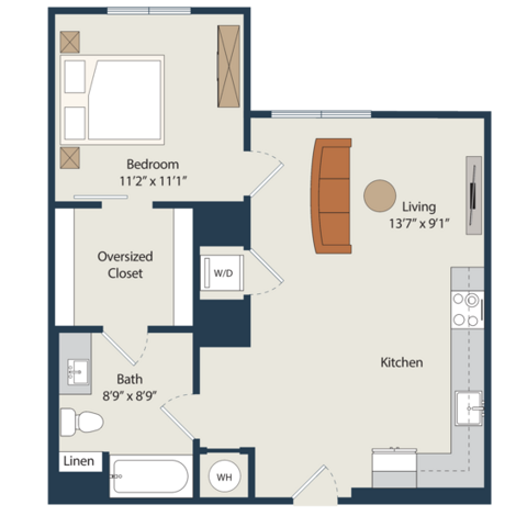A6 floor plan