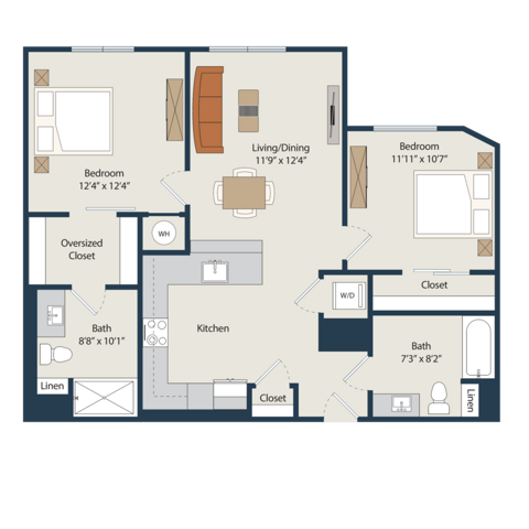 B4 floor plan
