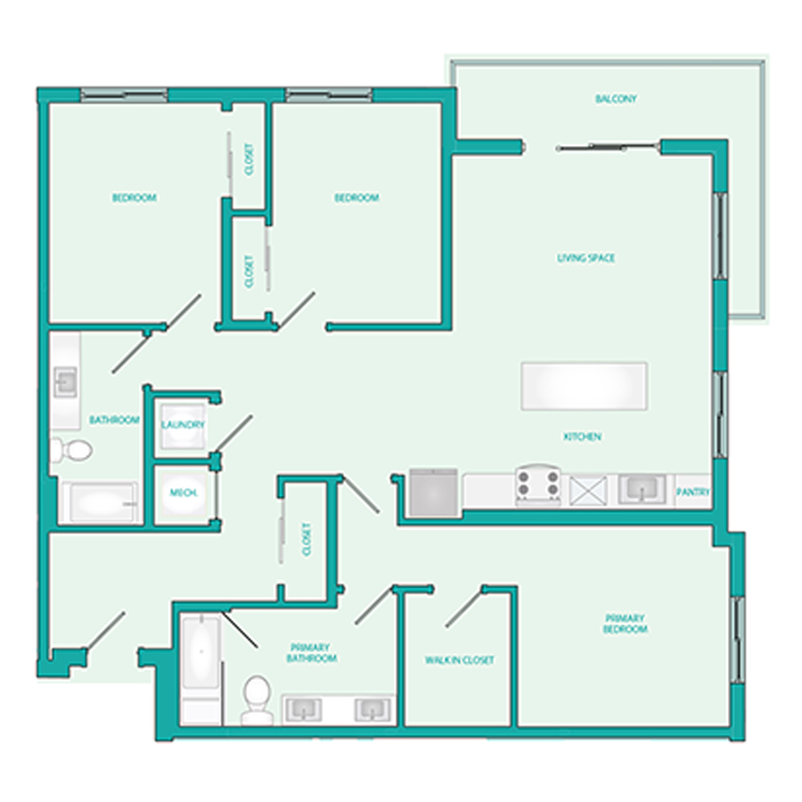 C2 floor plan