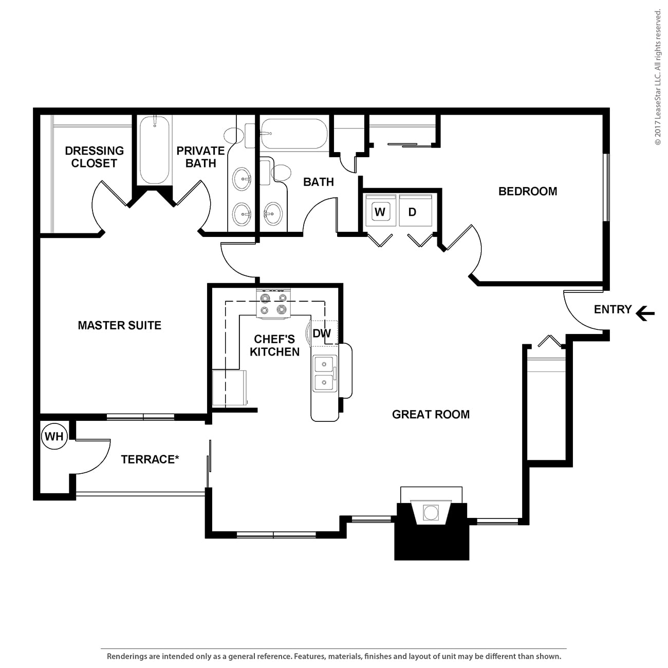 Bronzecast floor plan