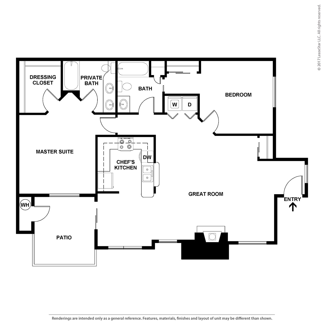 Fireclay floor plan