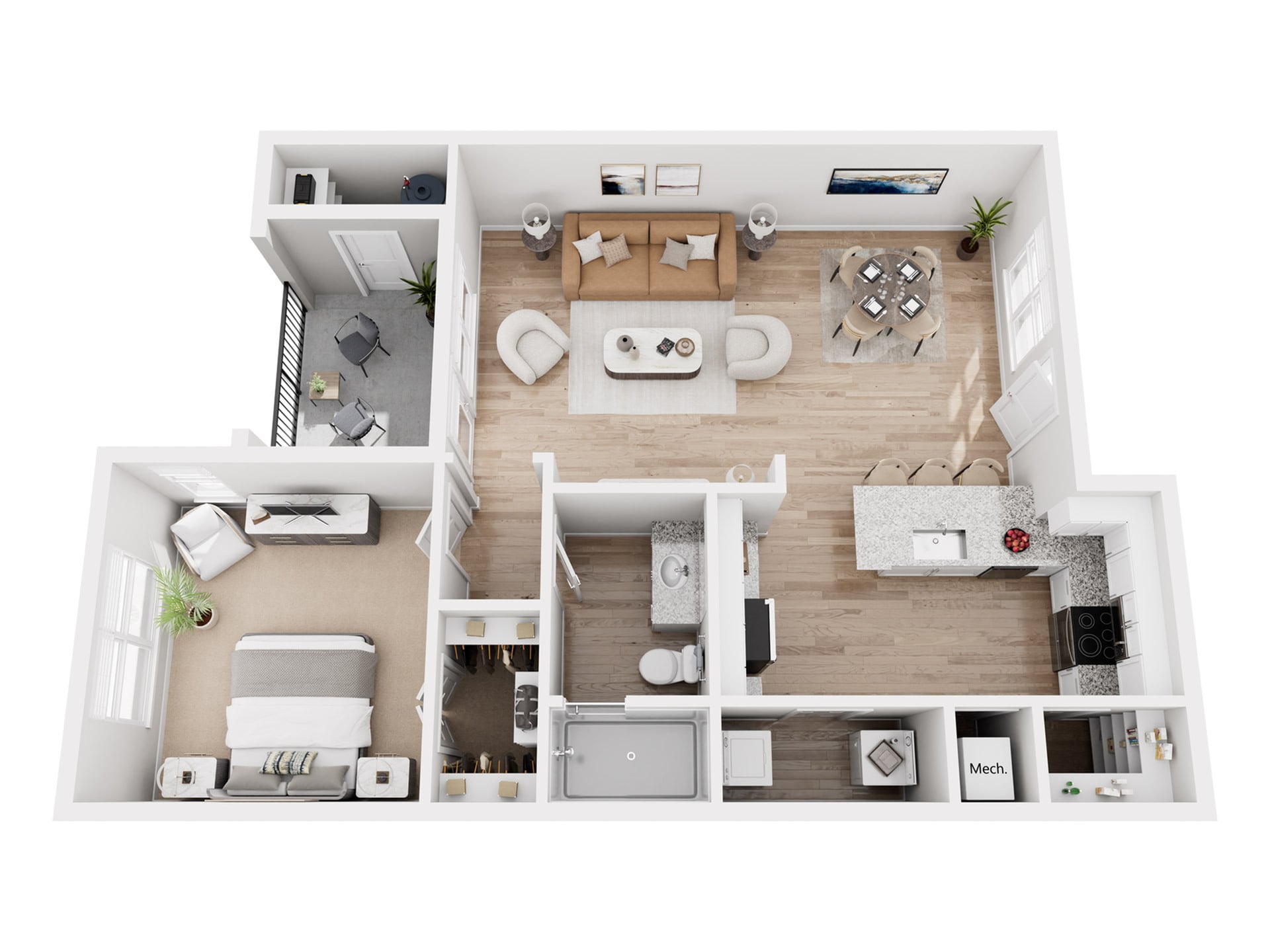 A2 floor plan