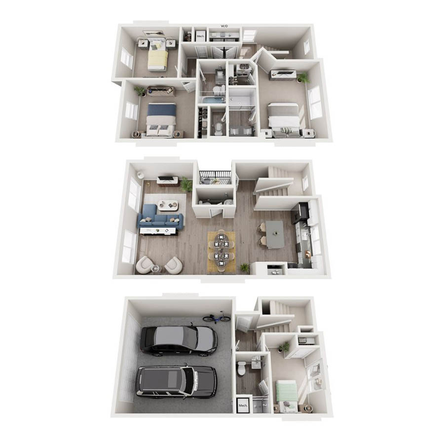 C floor plan