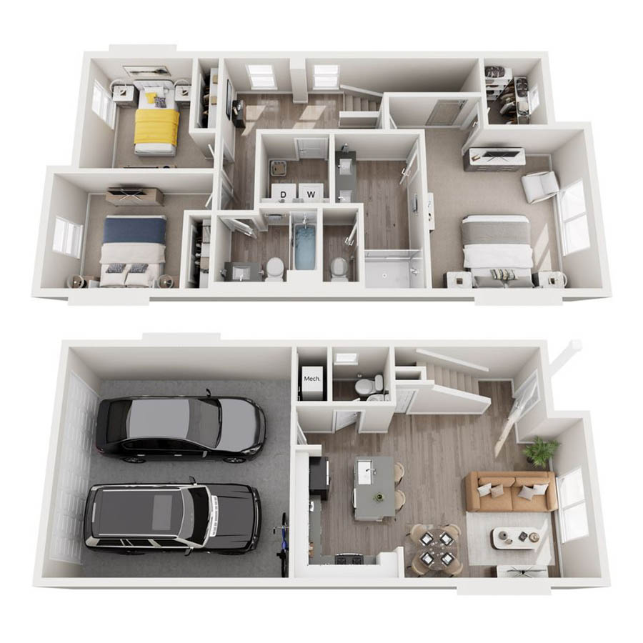 A floor plan