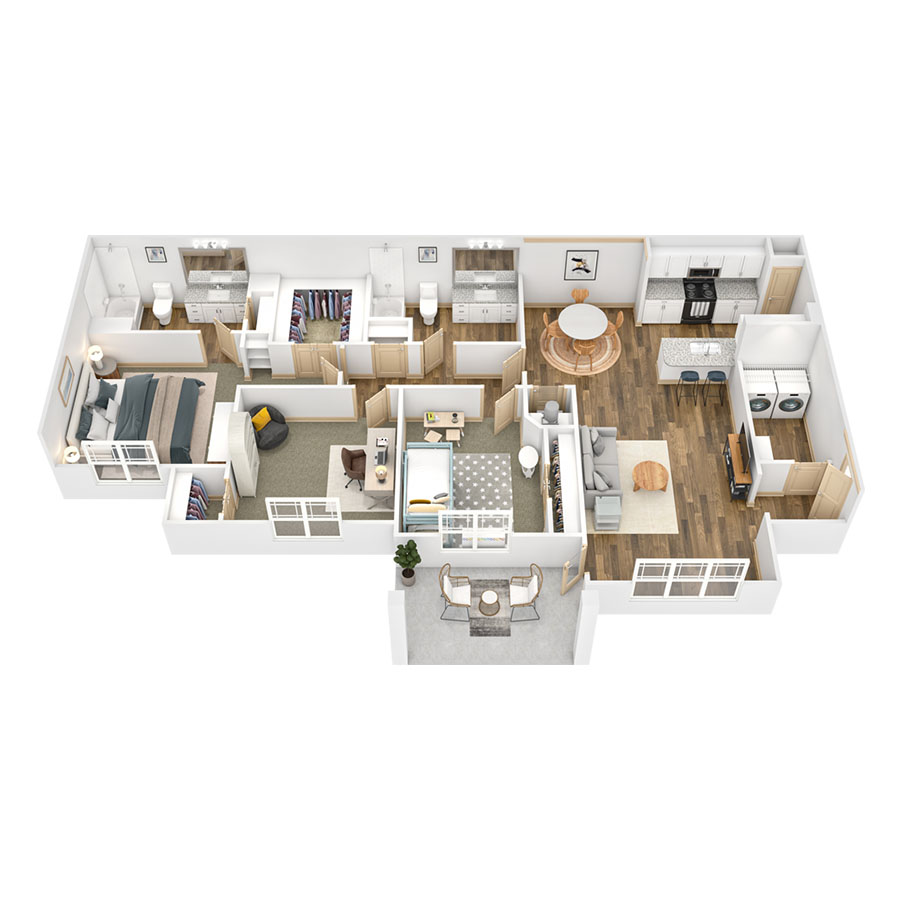 Emery floor plan