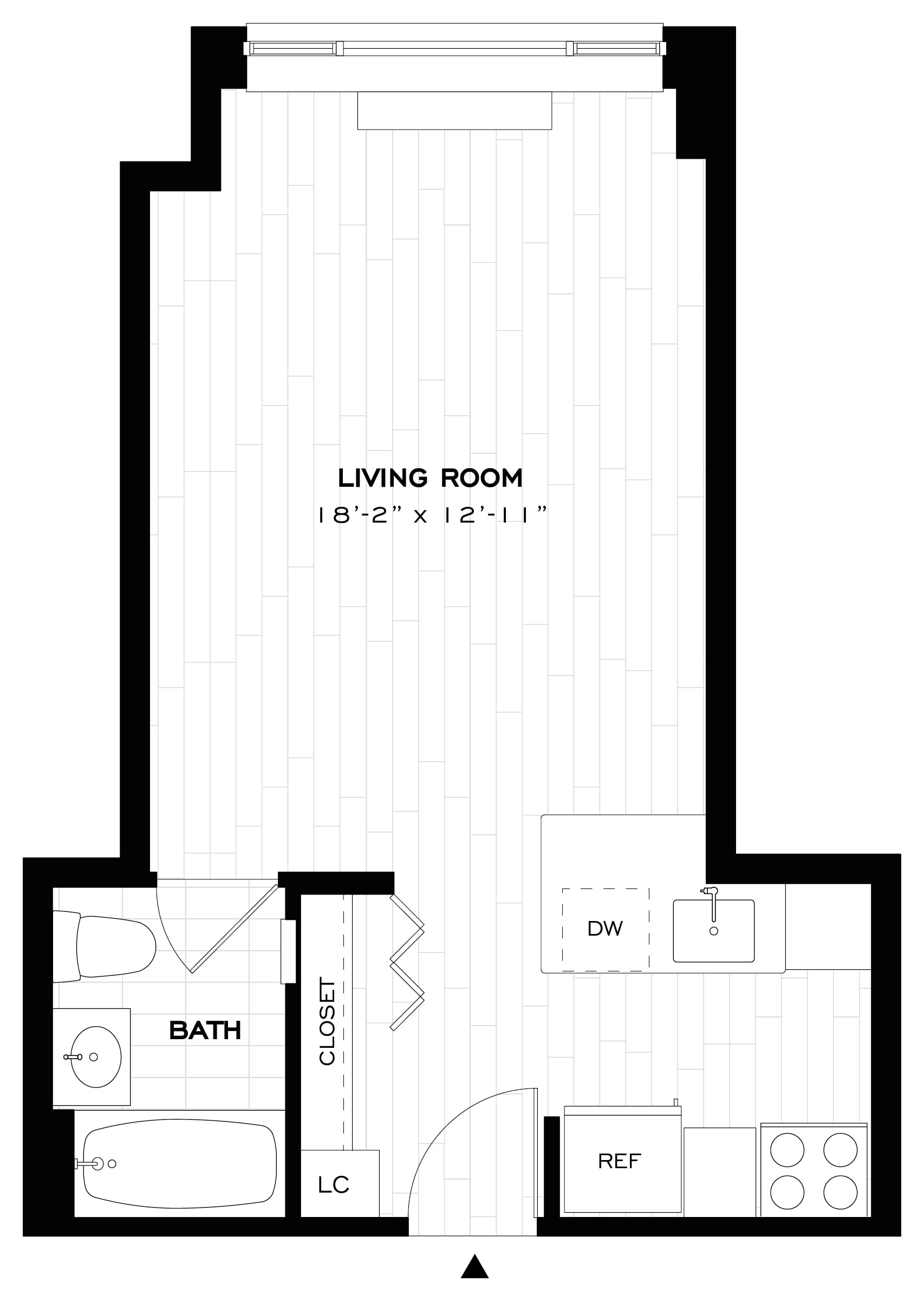Studio-S07 floor plan