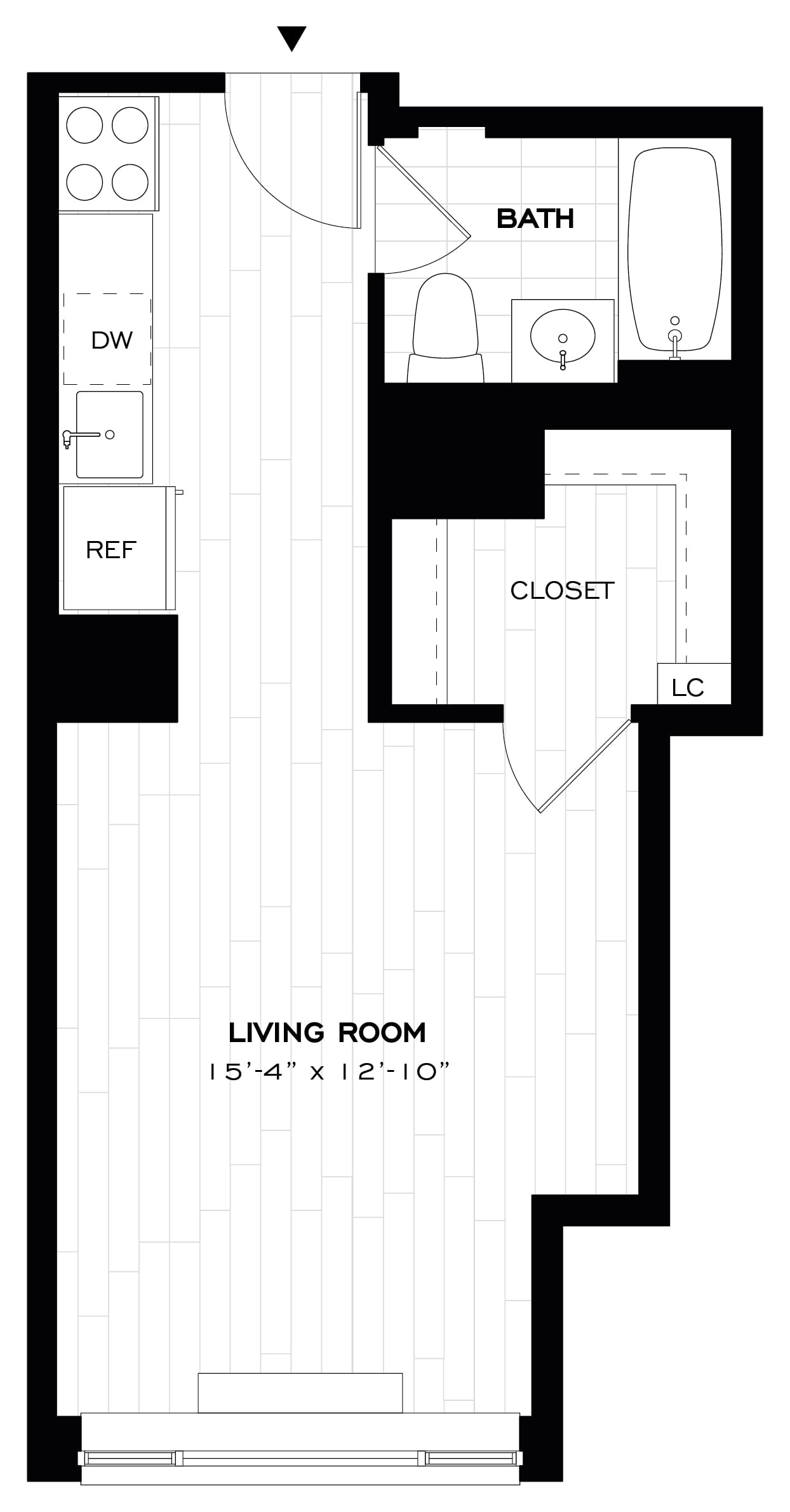 Studio-S03 floor plan