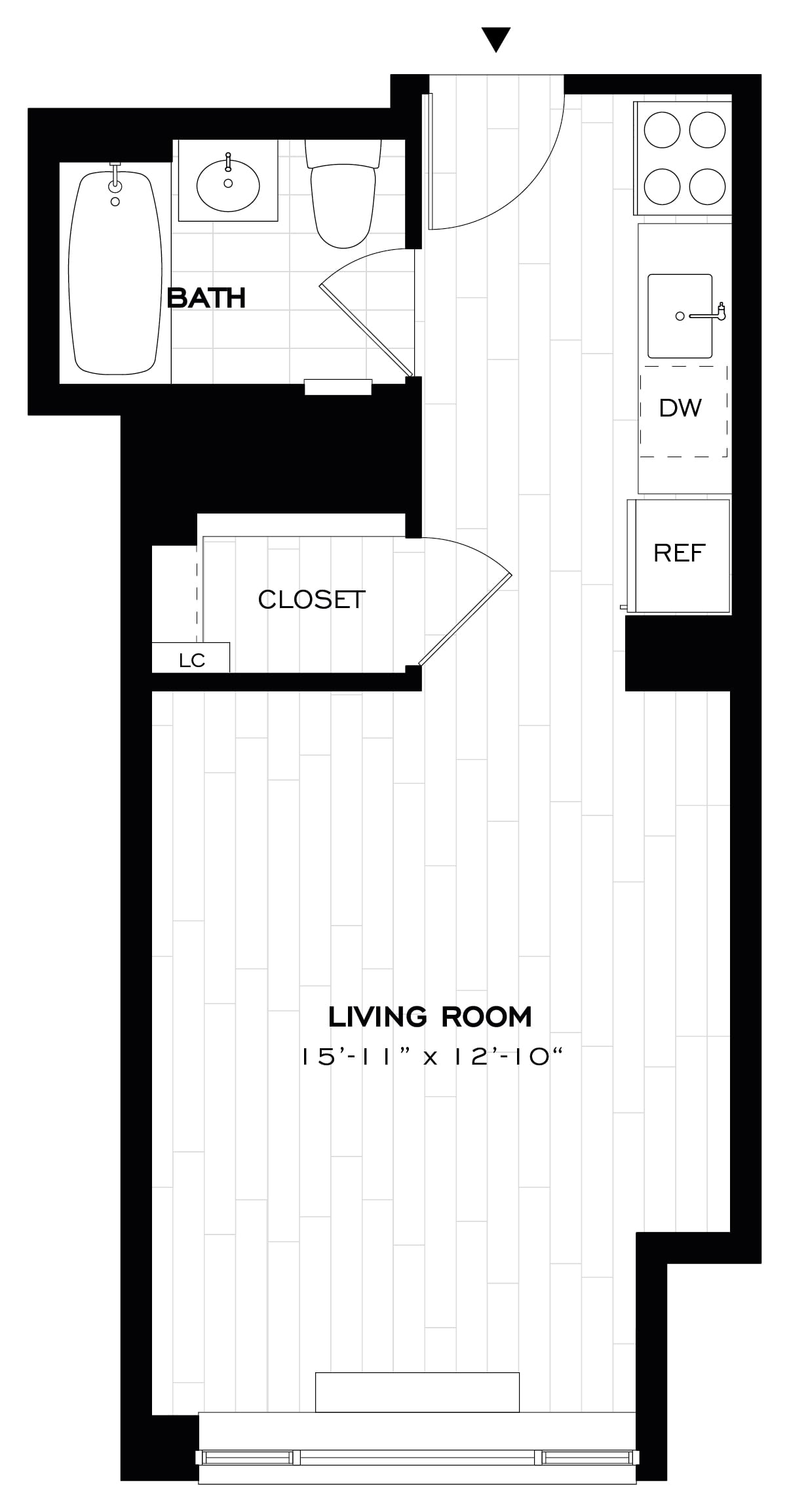 Studio-S03.1 floor plan