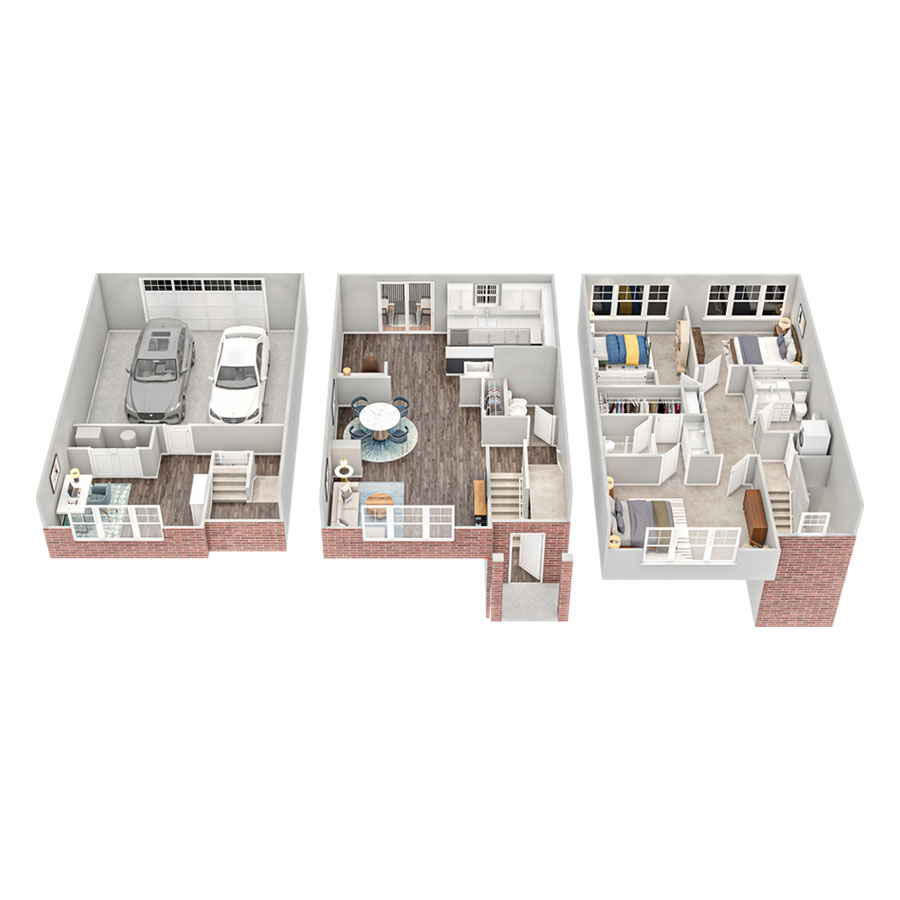 Hollington - Den floor plan