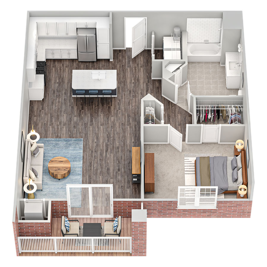 Clover floor plan