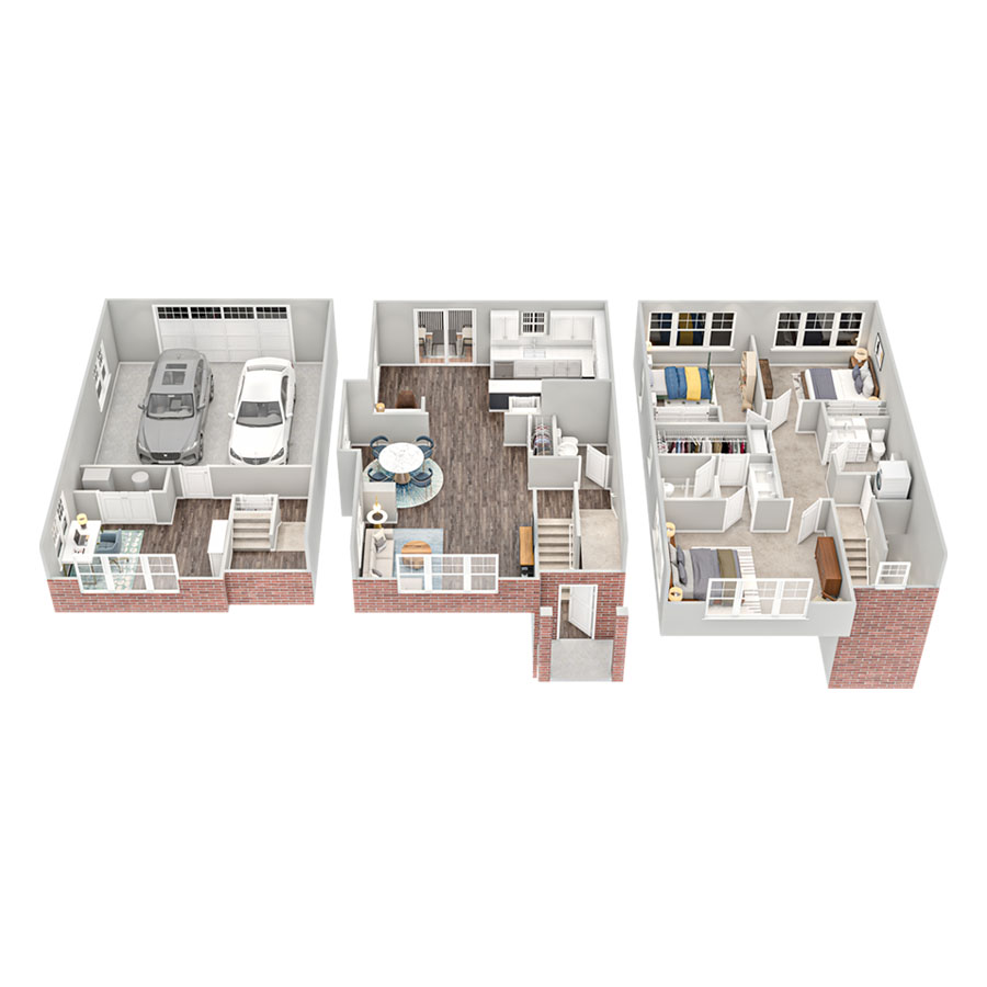 Inglenook - Den floor plan