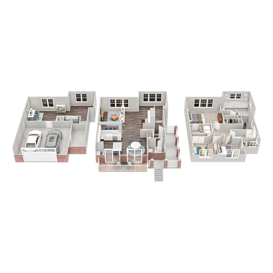 Newcastle - Den floor plan