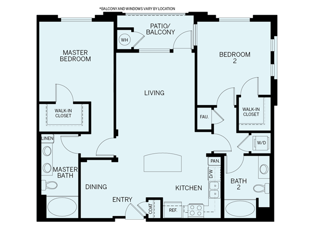 plan B3 floor plan