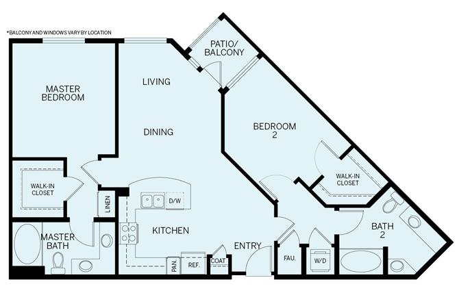 plan B1 floor plan