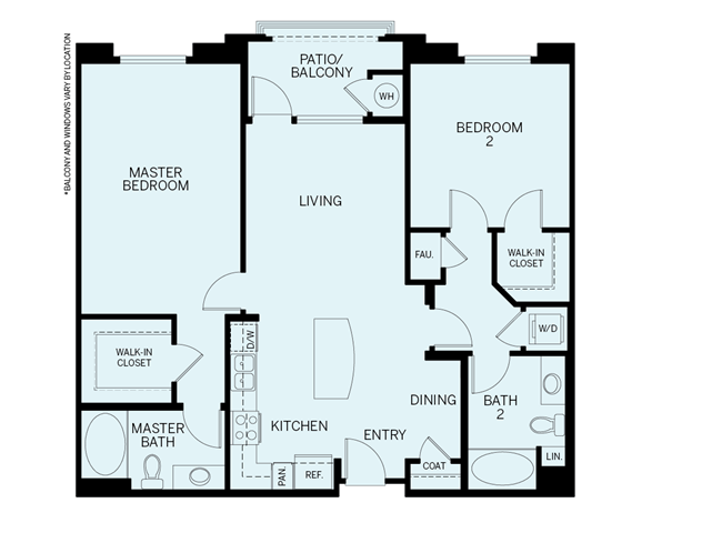 plan B2 floor plan