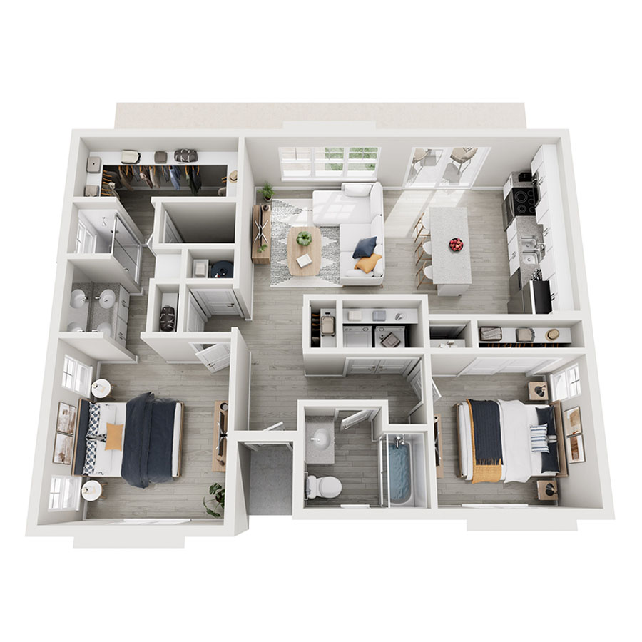 B2 floor plan