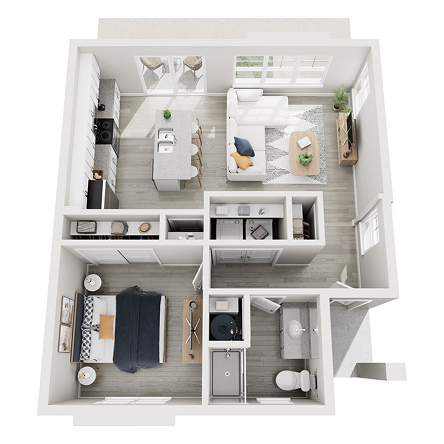 A1 floor plan