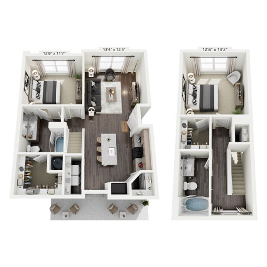 B2 floor plan