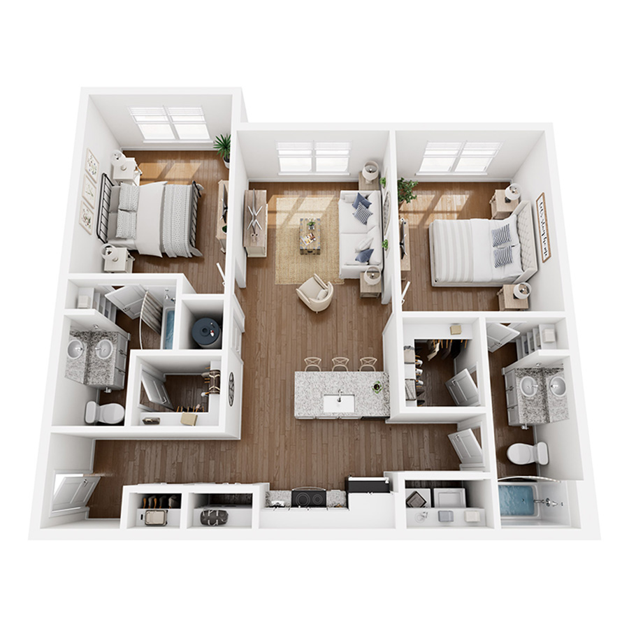 B11HC floor plan