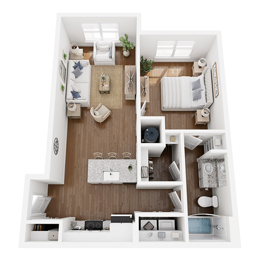 A1.1HC floor plan