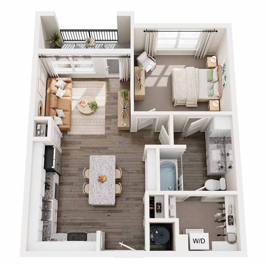 A2 floor plan