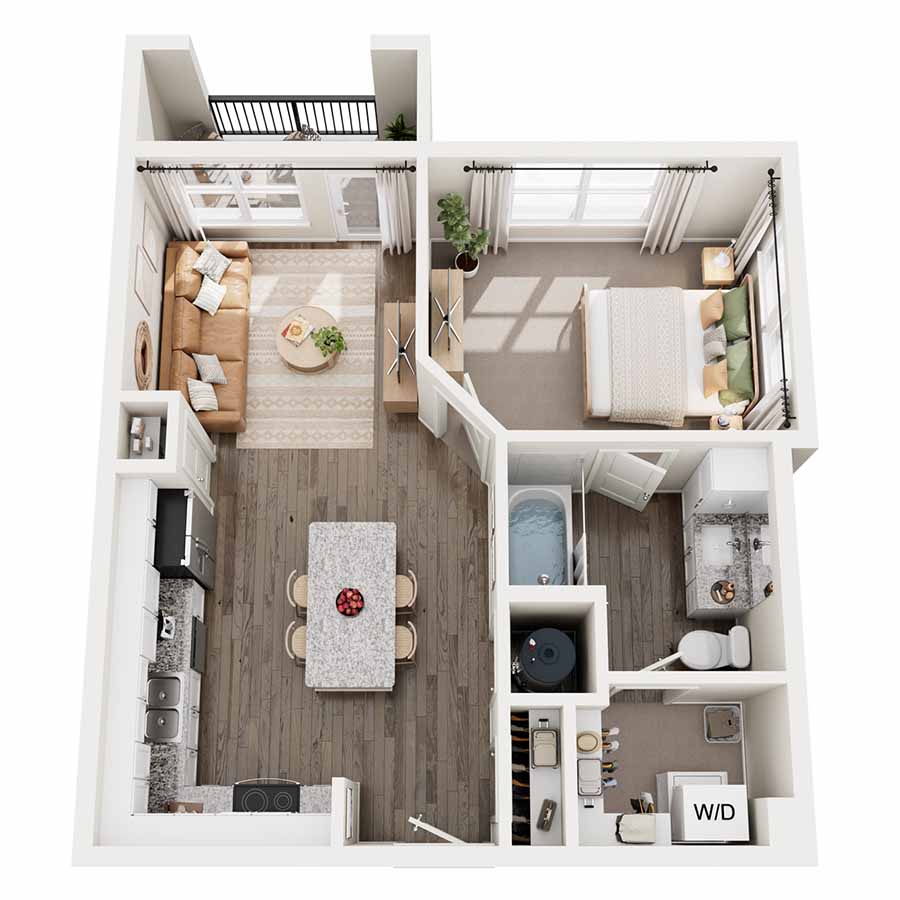 A1 floor plan