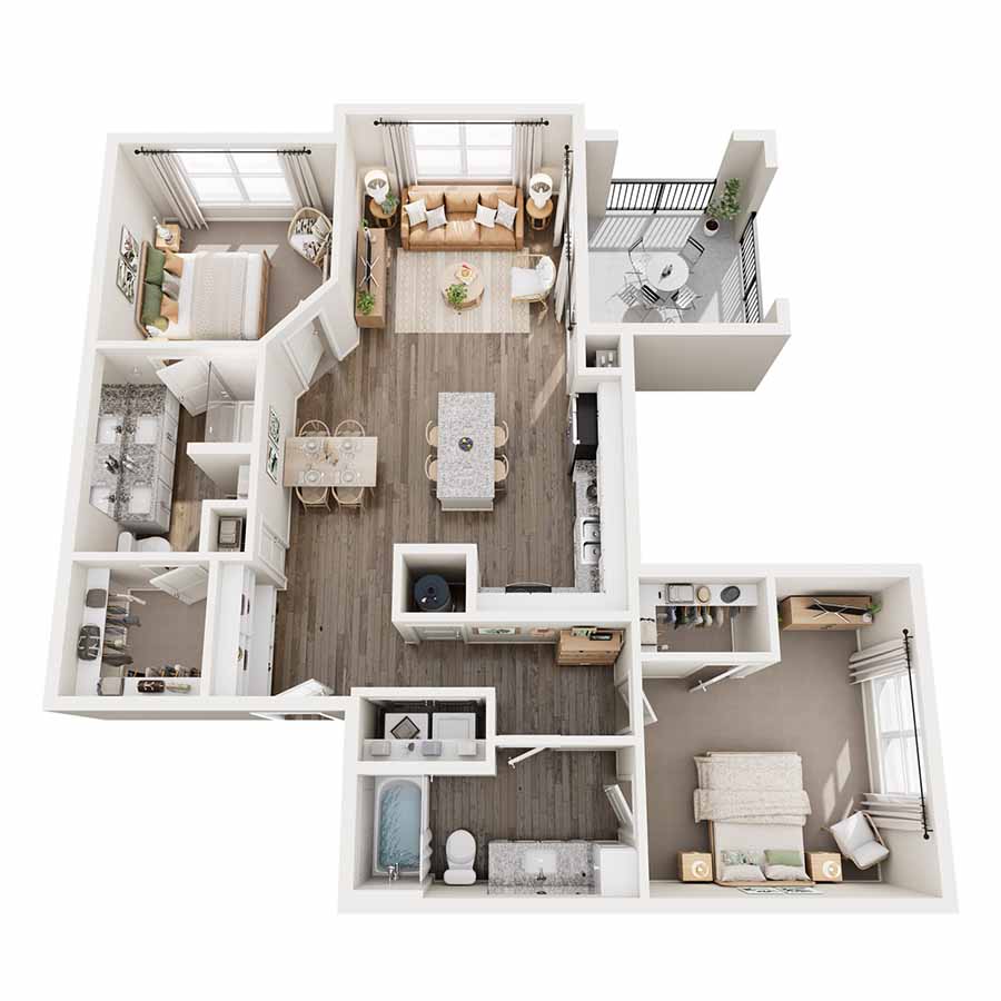 B4 floor plan