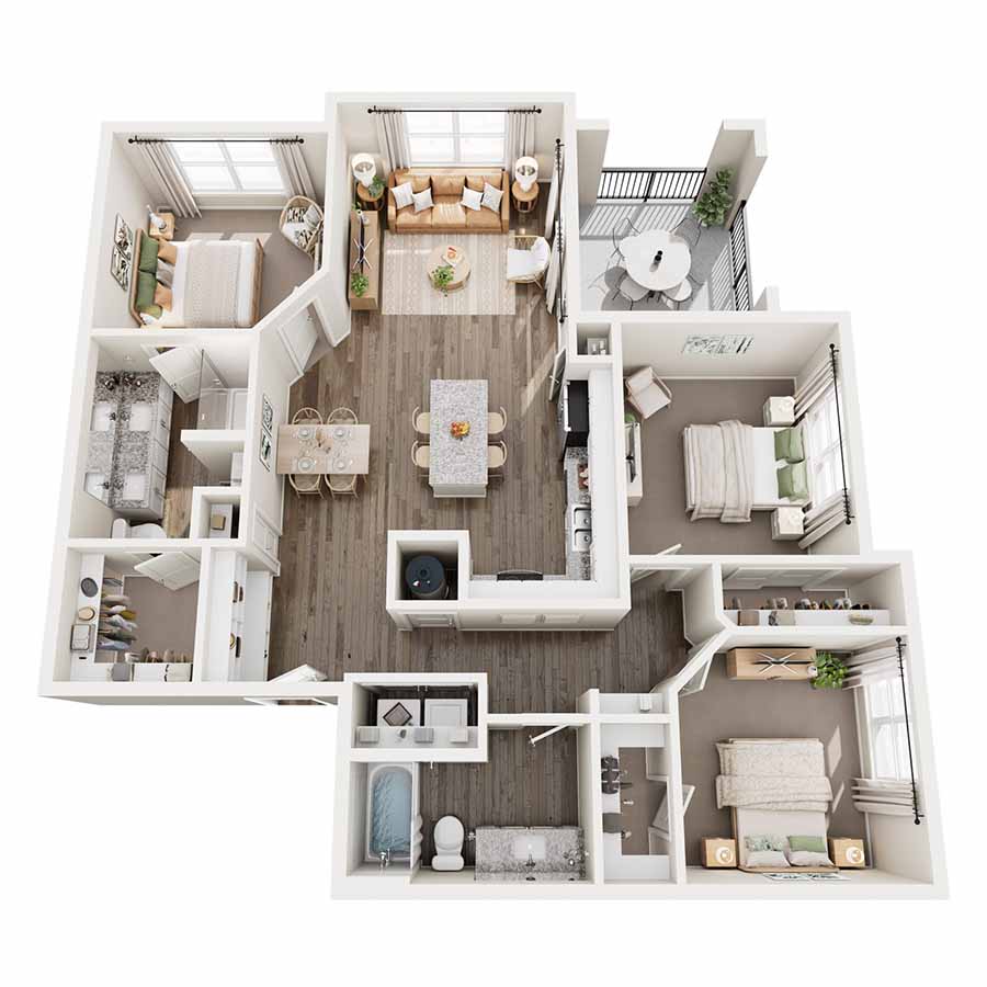 C1 floor plan