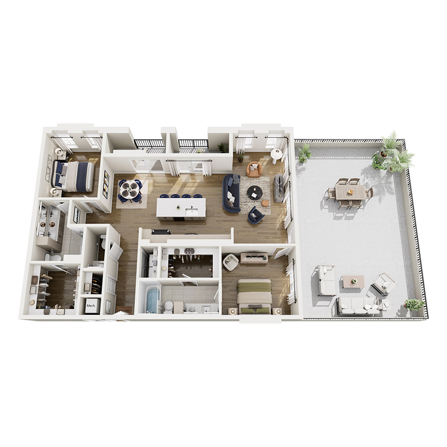 PH4 floor plan