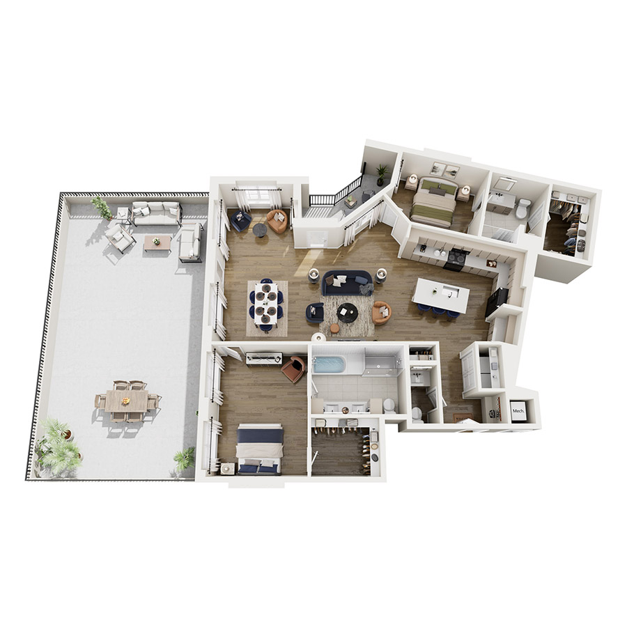 PH3 floor plan