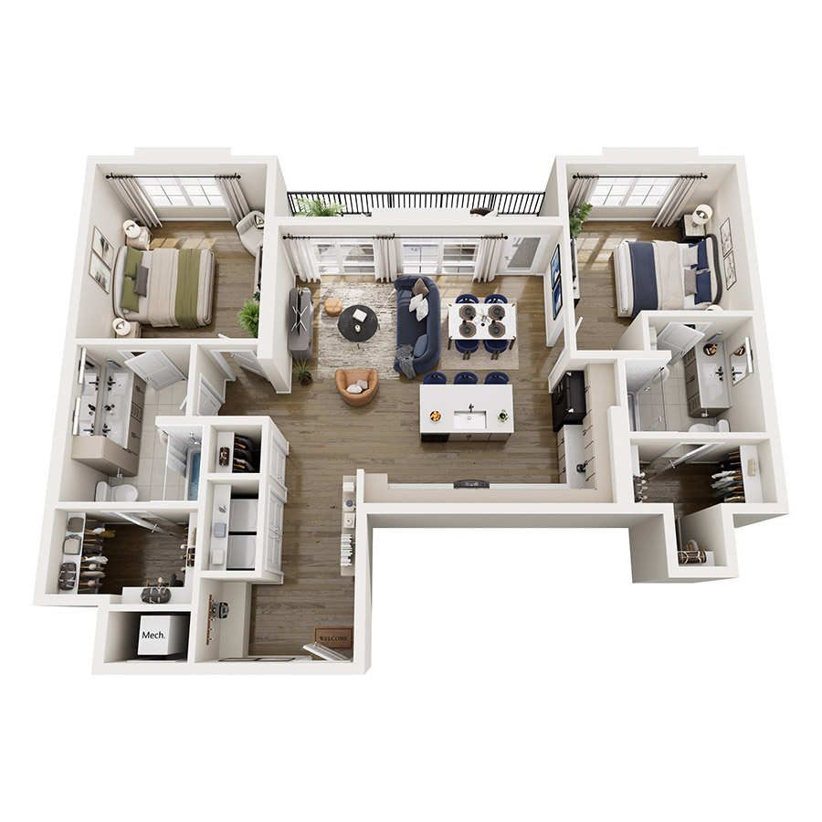 B10 floor plan