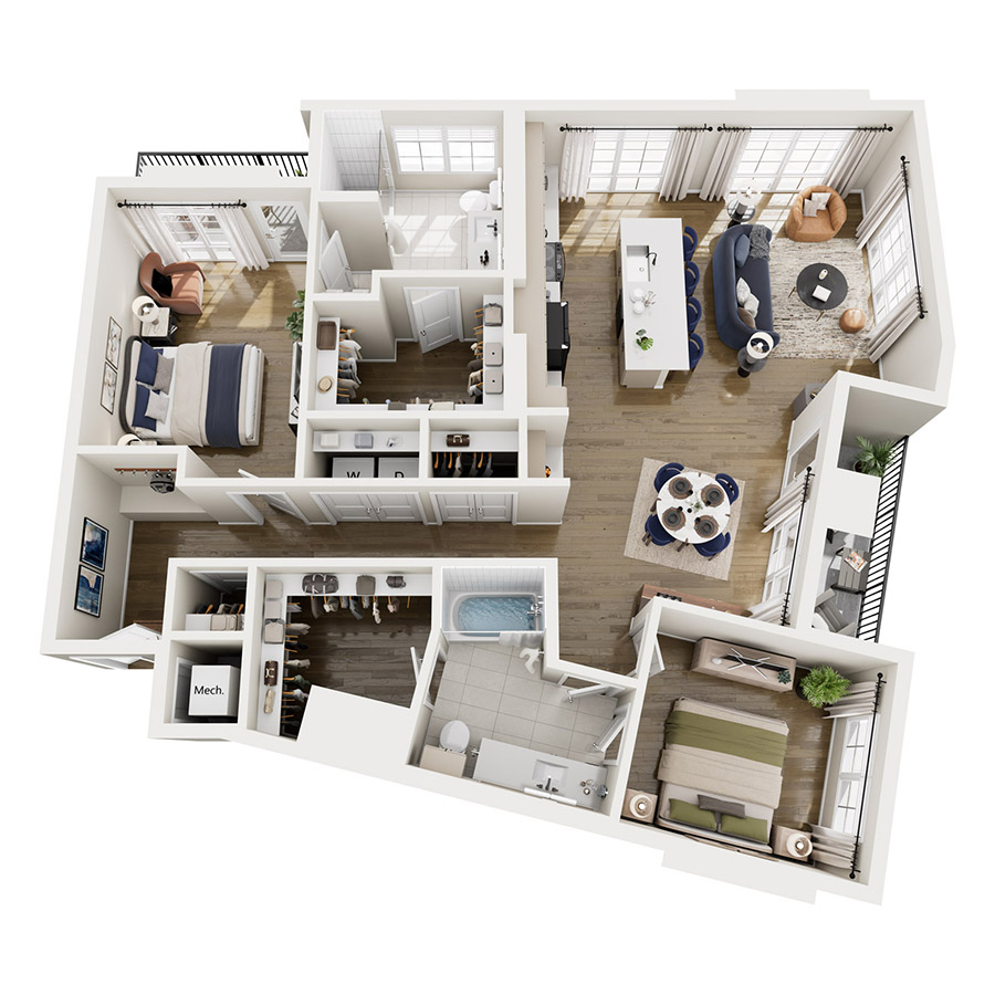 B3 floor plan