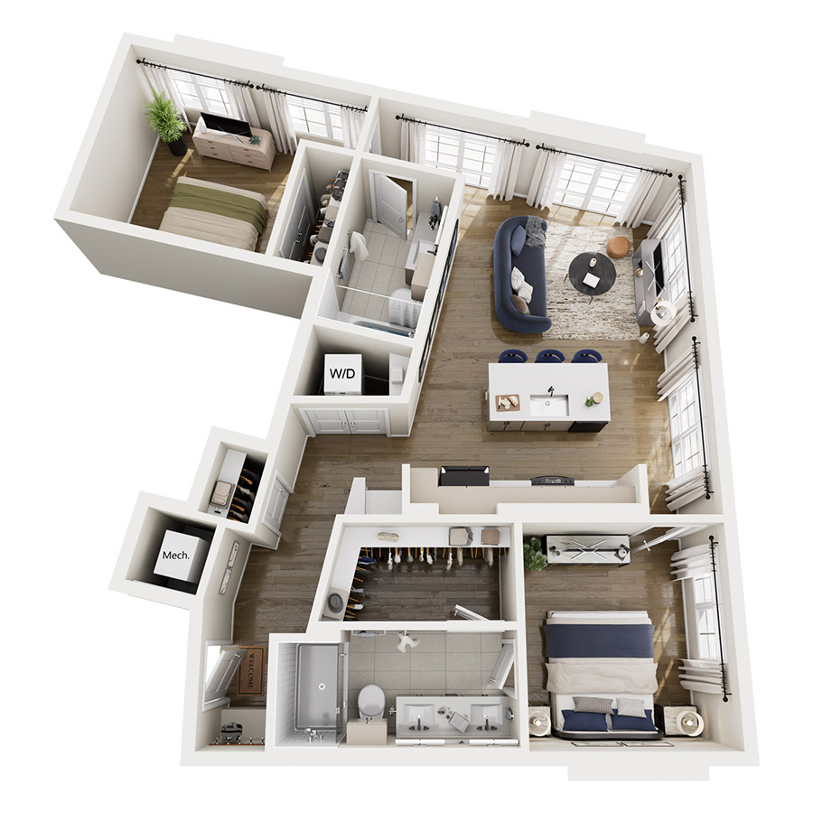 B5 floor plan