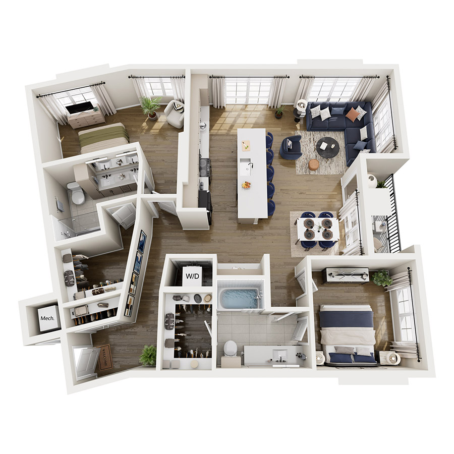 B8 floor plan