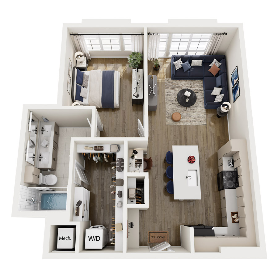 A3 floor plan