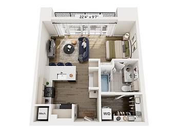 FL2.1 floor plan