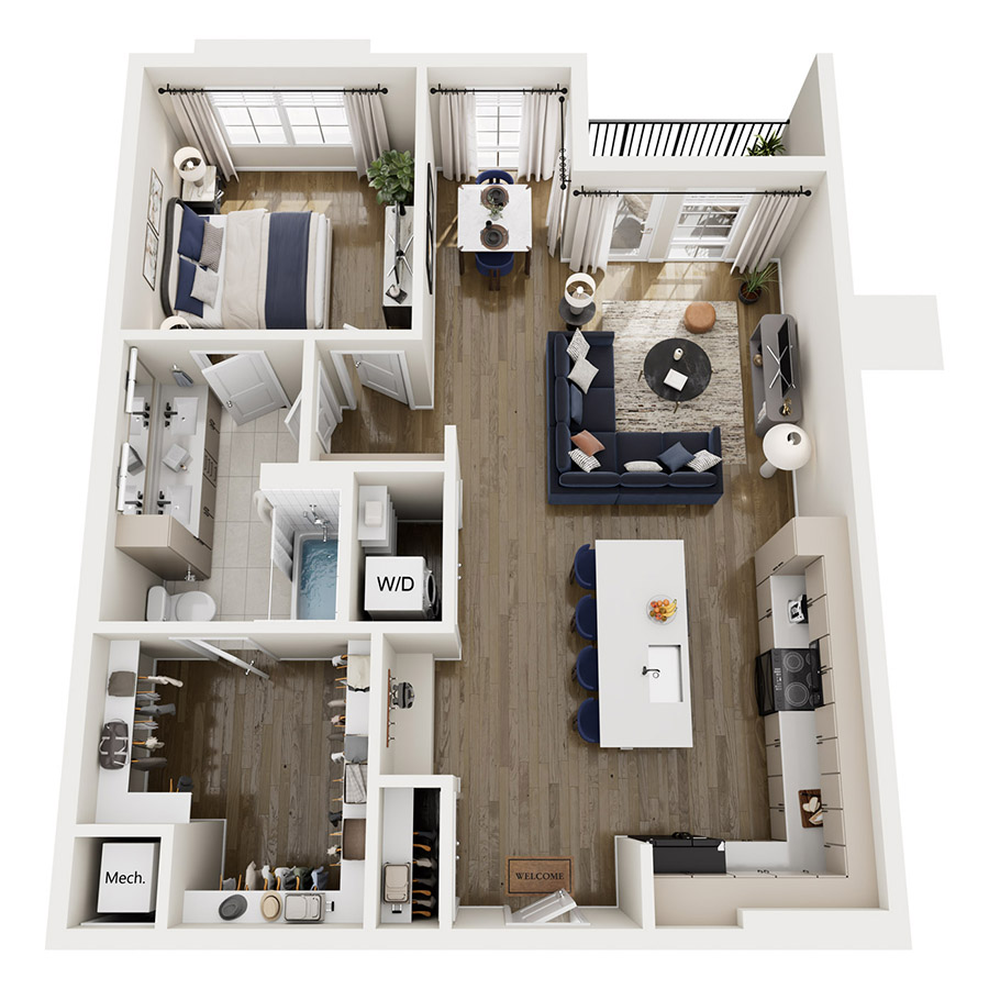 A4 floor plan