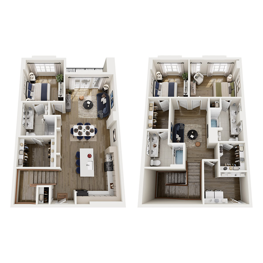 TH2 floor plan