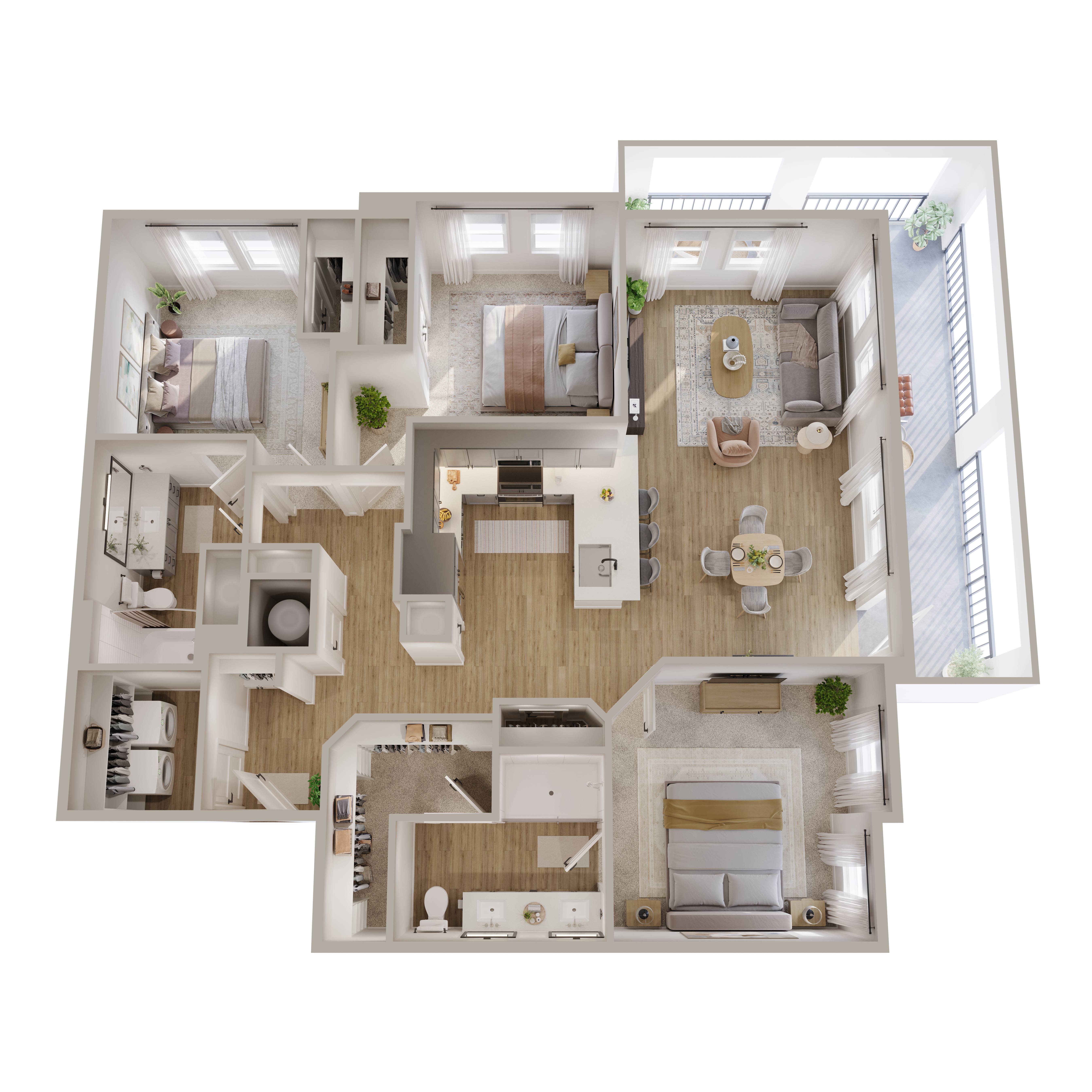 C1 - Affordable floor plan