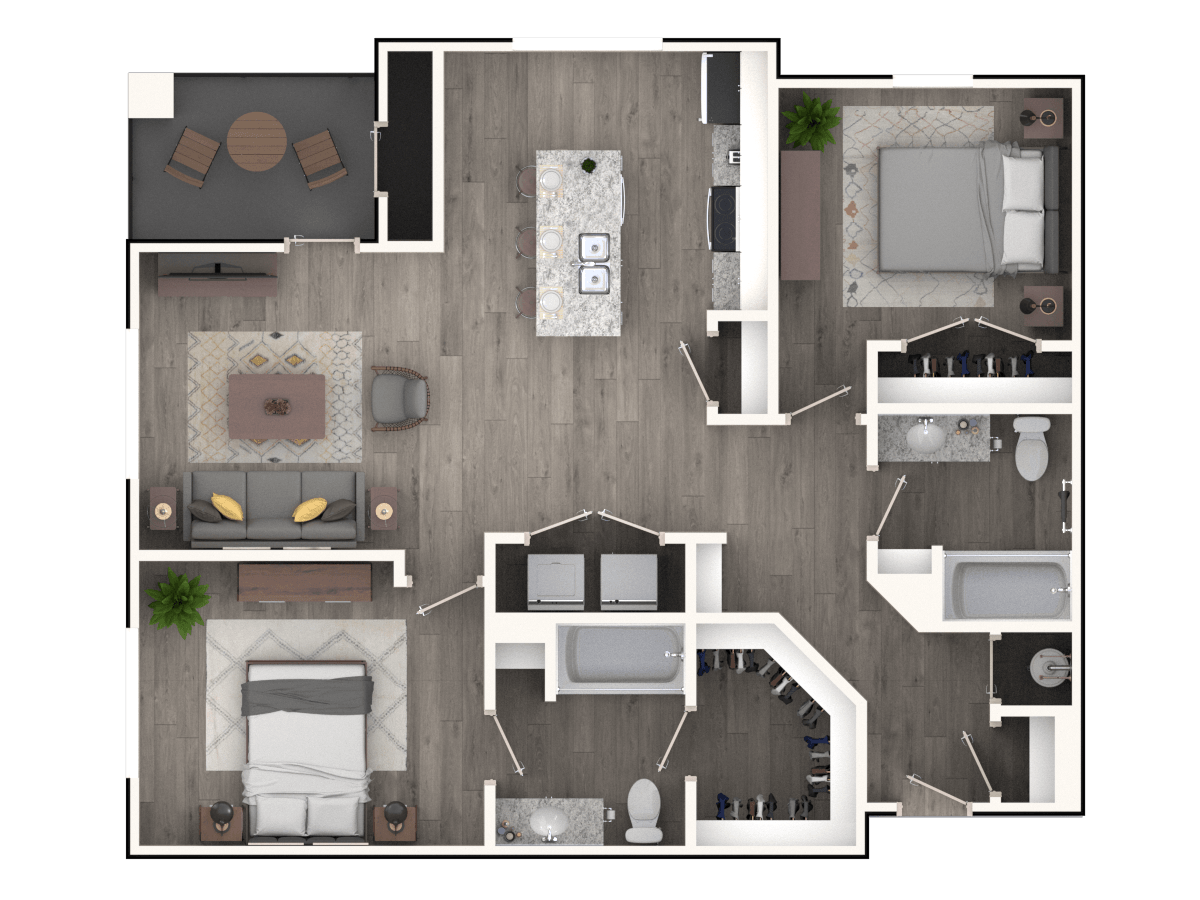 B2 floor plan